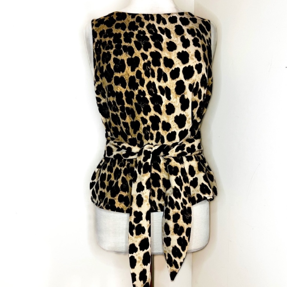Zara leopard top